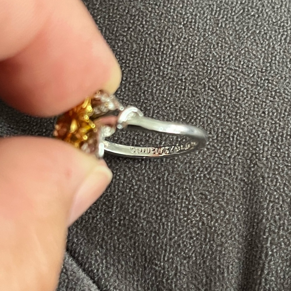 Sterling silver 🌻 ring - Picture 5 of 6